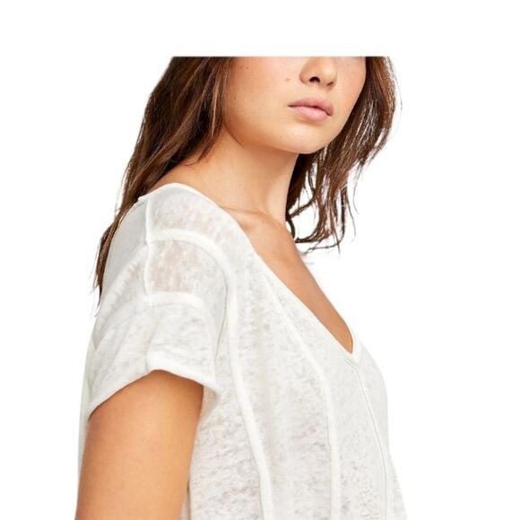 FREE PEOPLE Sammie Tee Size XSMALL - Picture 9 of 12